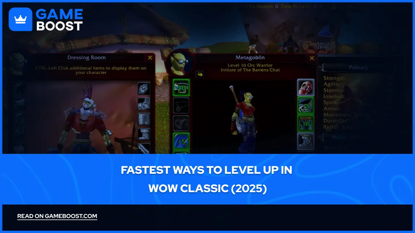 Schnellste Wege, um in WoW Classic (2025) aufzuleveln