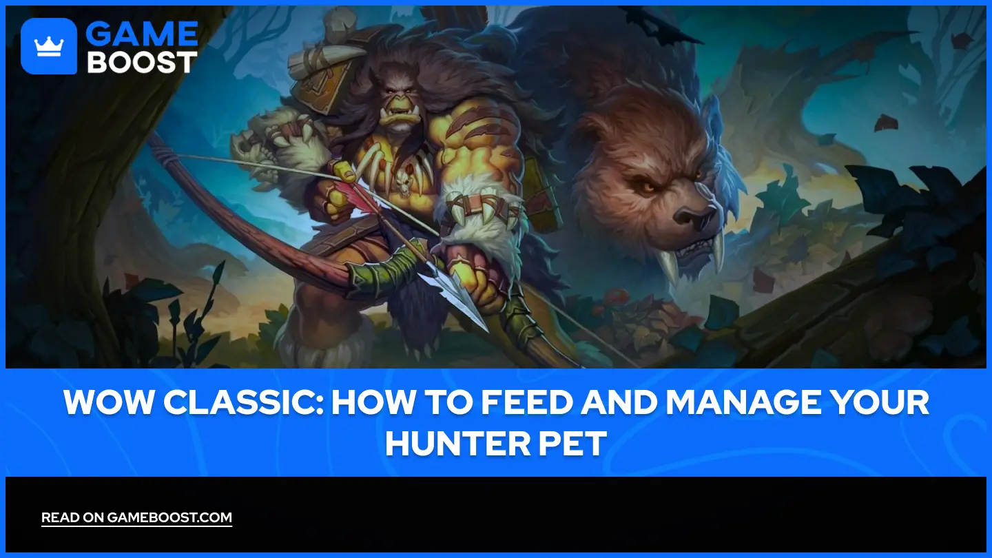 WoW Classic: Hur du matar och hanterar ditt jägarpälsdjur