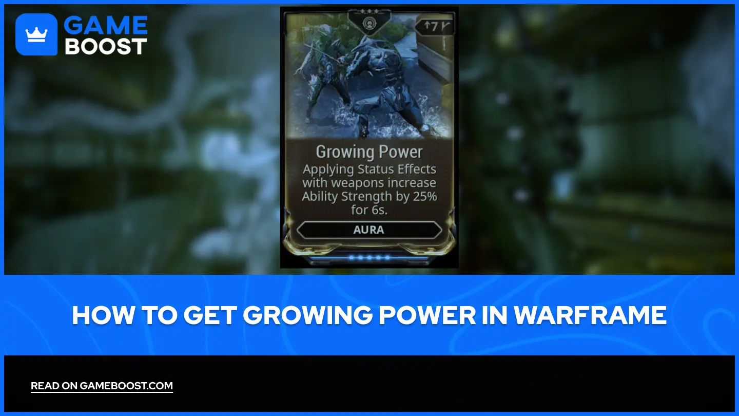 Warframeで成長力を得る方法