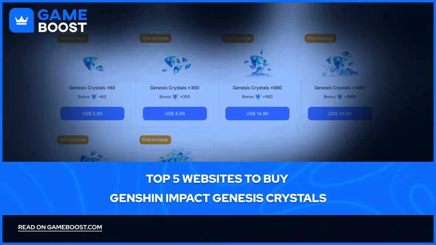 Top 5 Websites om Genshin Impact Genesis Crystals te Kopen