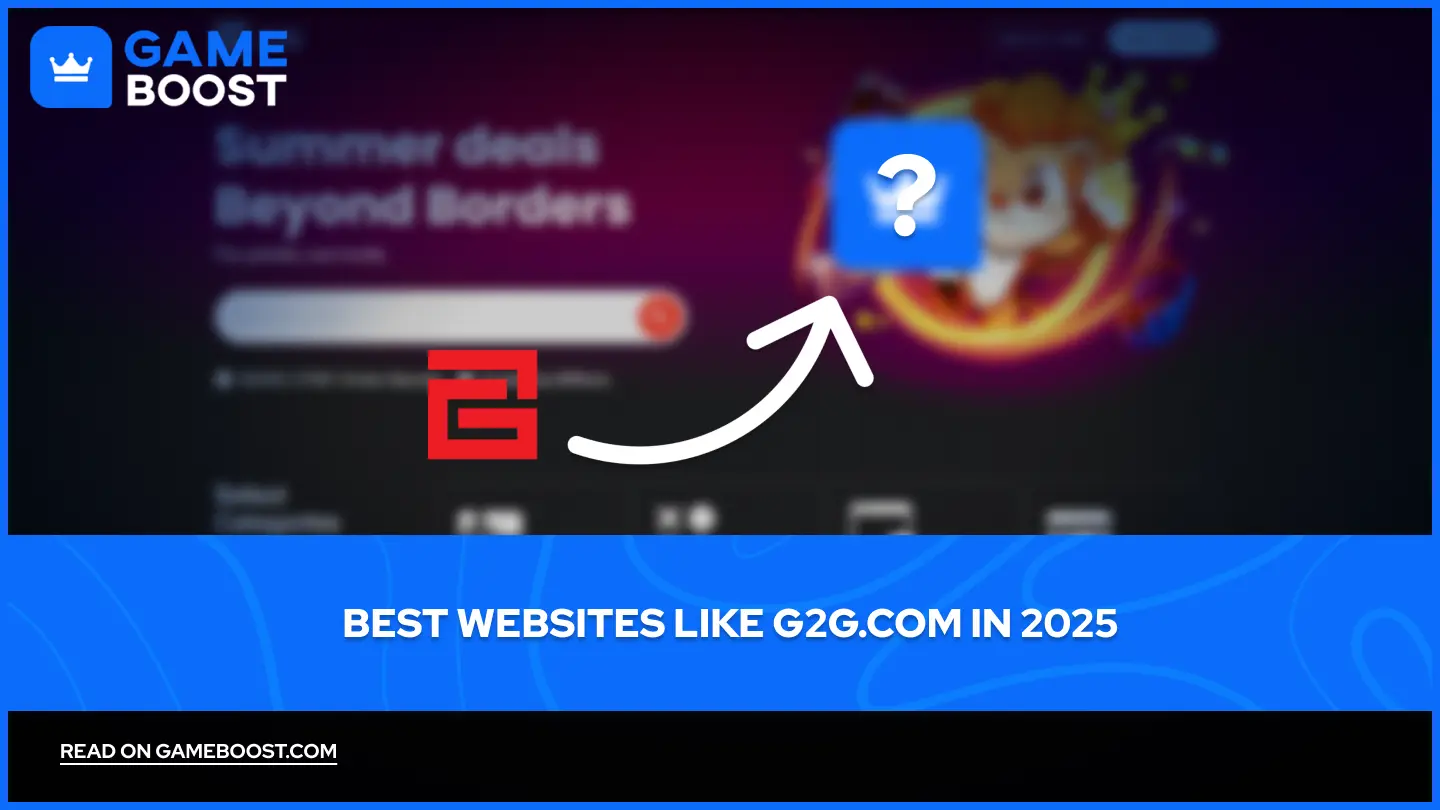 Best Websites Like G2G.com in 2025