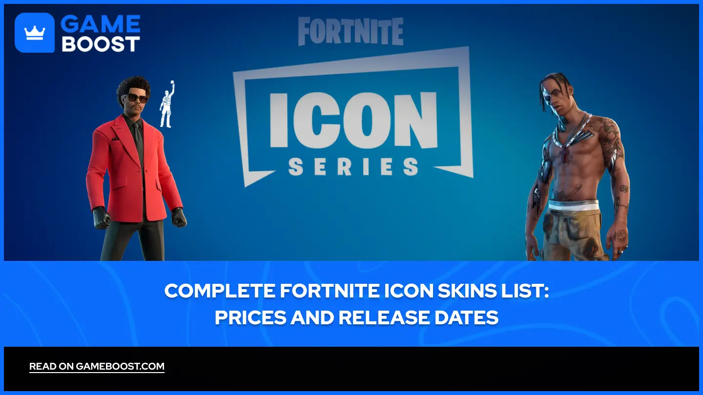 完整Fortnite图标皮肤列表：价格和发布日期