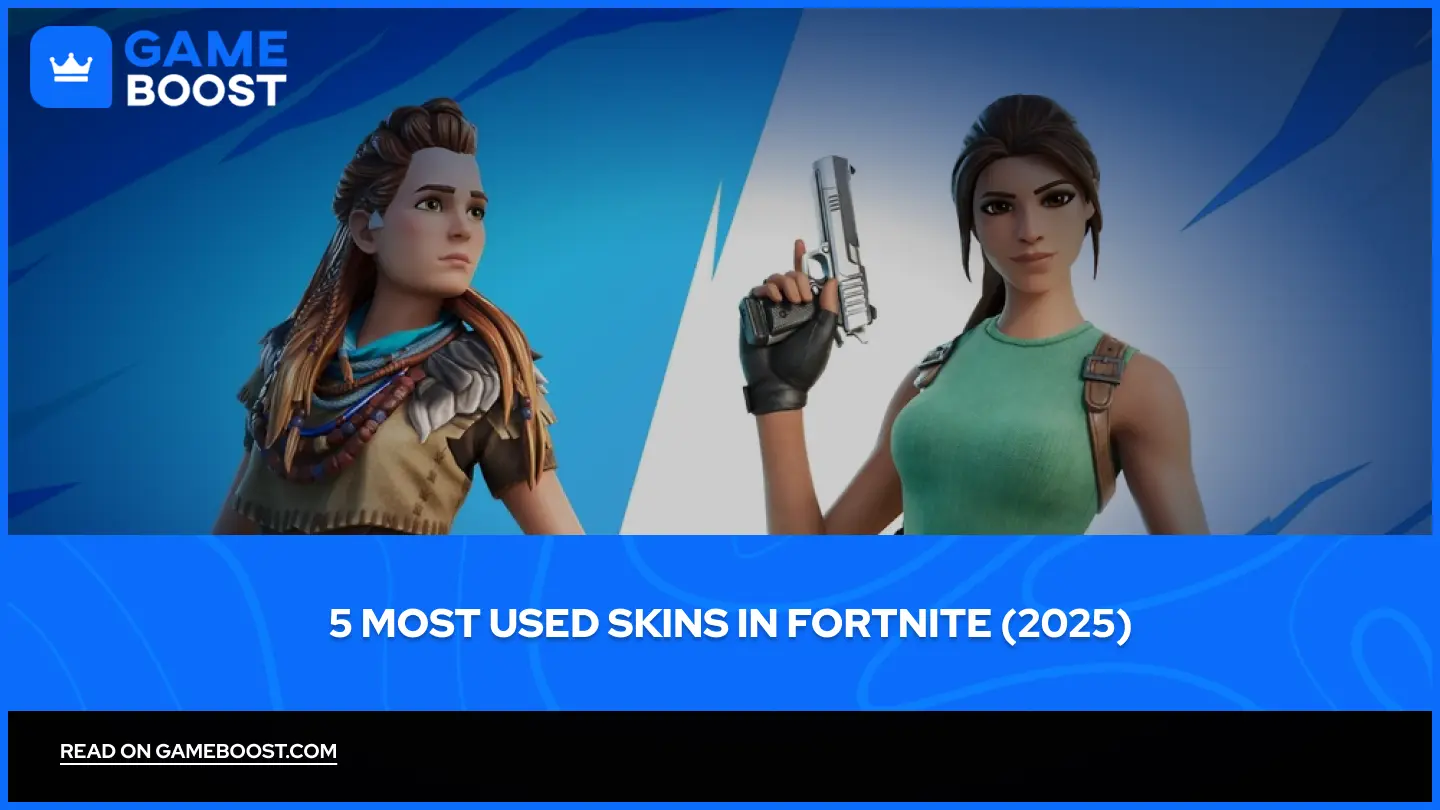 5 Most Used Skins in Fortnite (2025)