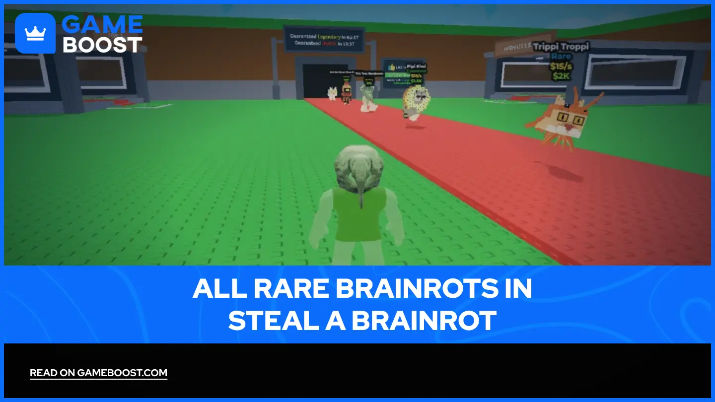Sve rijetke Brainrotove u Steal a Brainrot