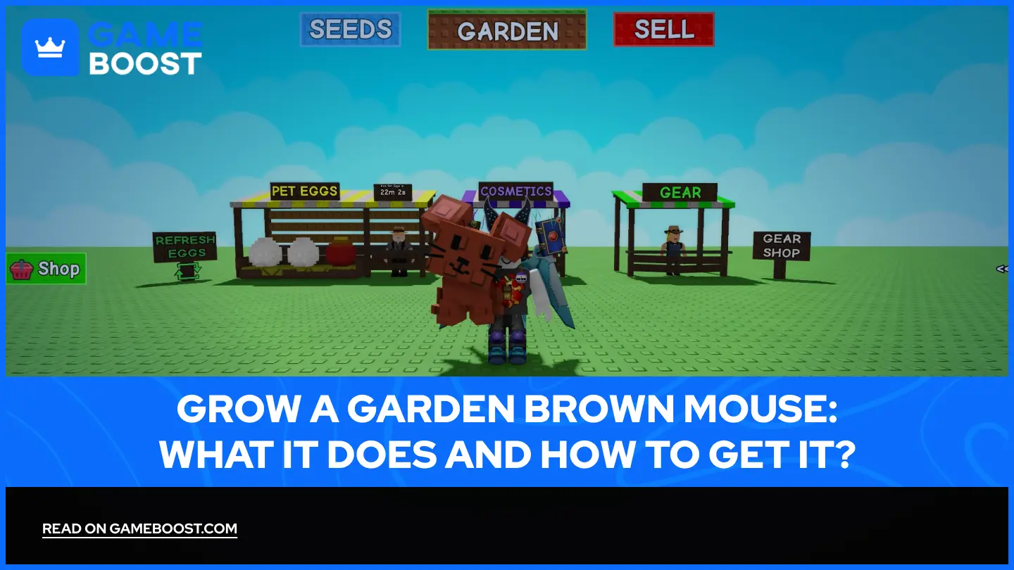 Grow a Garden Brown Mouse: What It Does and How to Get It?