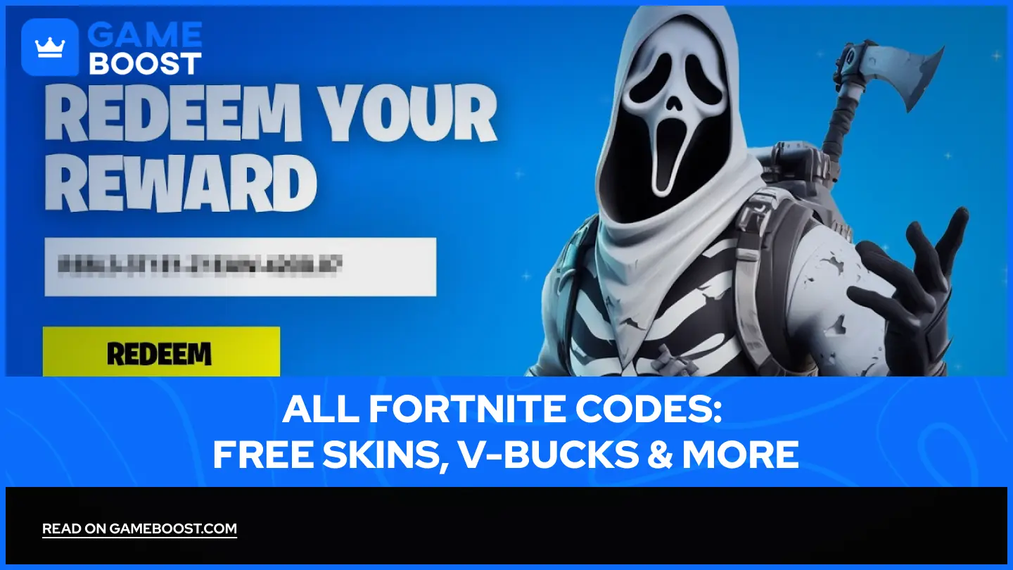 All Fortnite Codes:  Free Skins, V-Bucks & More (Oct 2025)