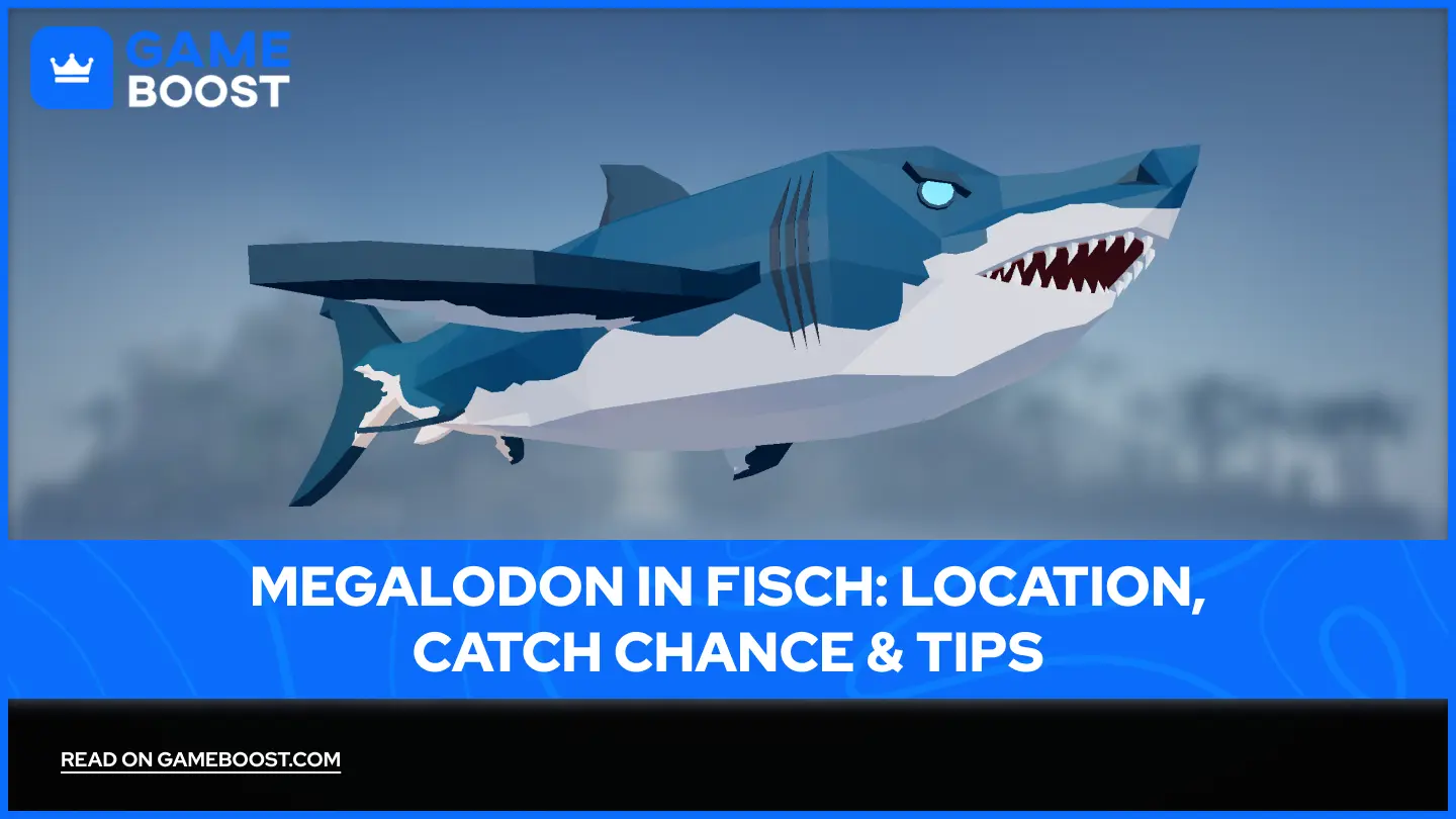 Megalodon i Fisch: Plats, Chans att Fånga & Tips