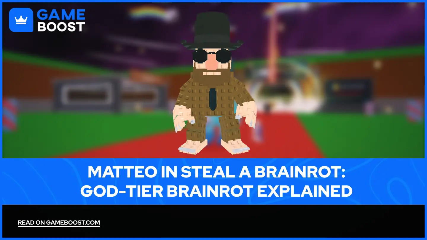 Matteo em Steal a Brainrot: Brainrot de Nível God explicado