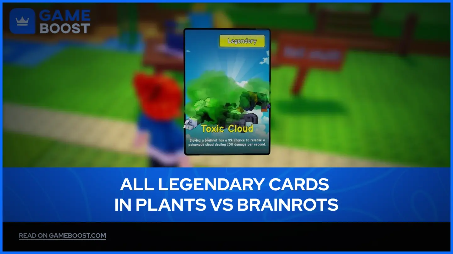 Todas las Cartas Legendarias en Plants vs Brainrots (Guía 2026)