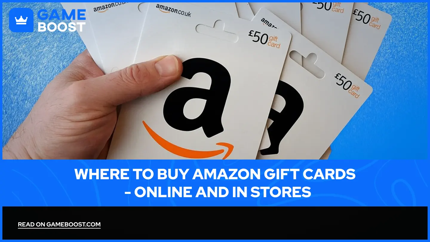 Où acheter des cartes cadeaux Amazon - en ligne et en magasin