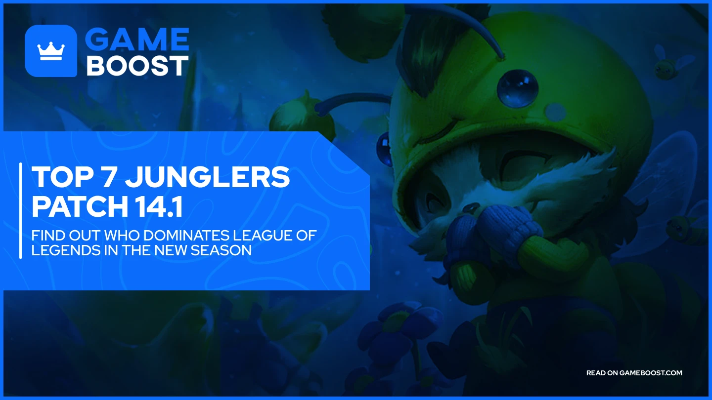 Top 7 LoL Junglers in Season 14 ⸱ Patch 14.1