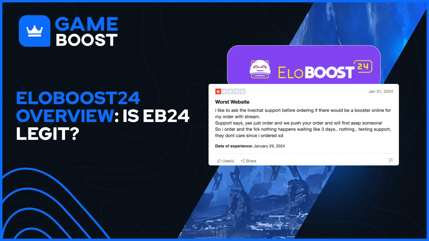 Eloboost24 Overview: Is EB24 Legit?