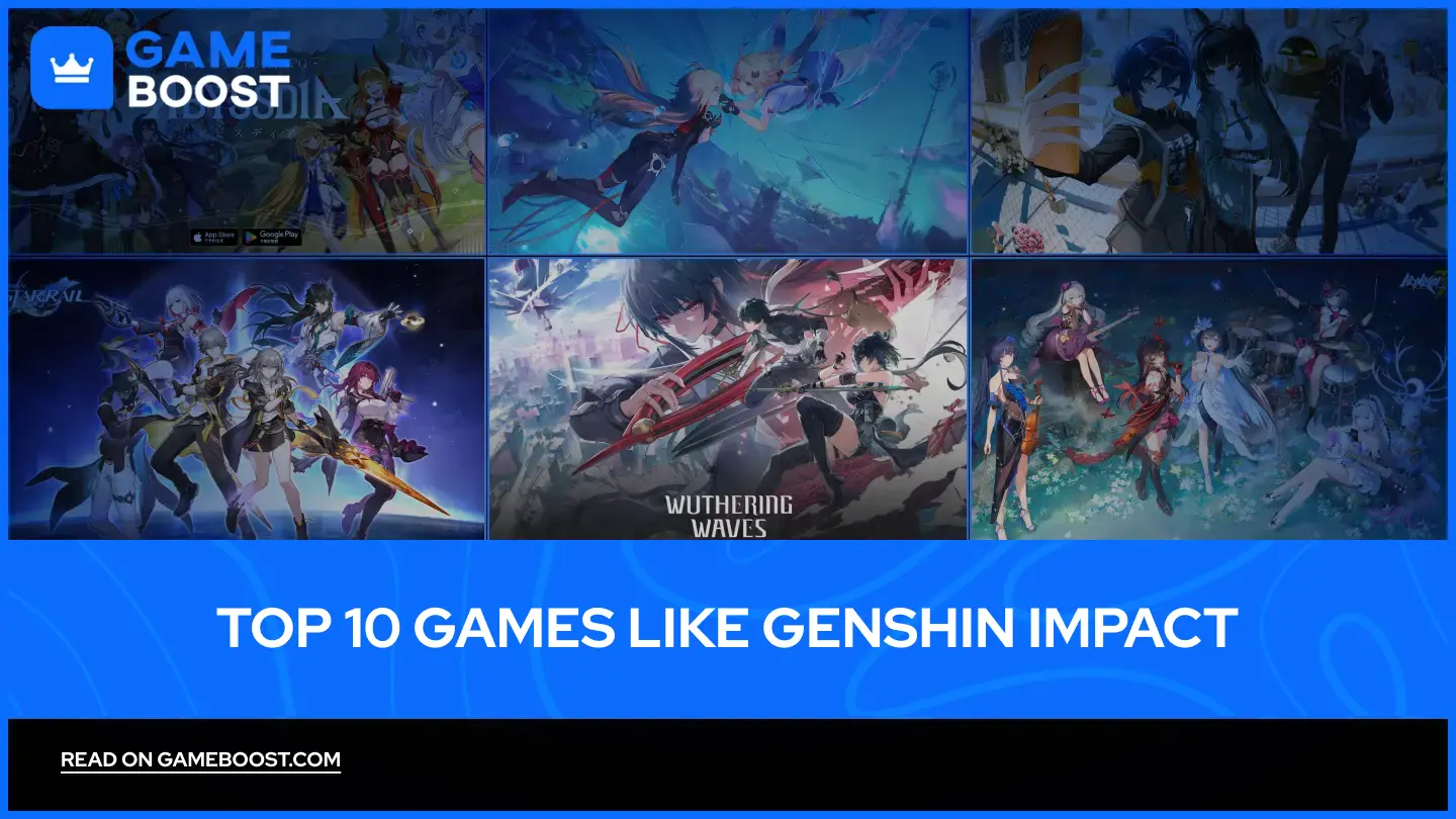 Top 10 Juegos Como Genshin Impact (2026)