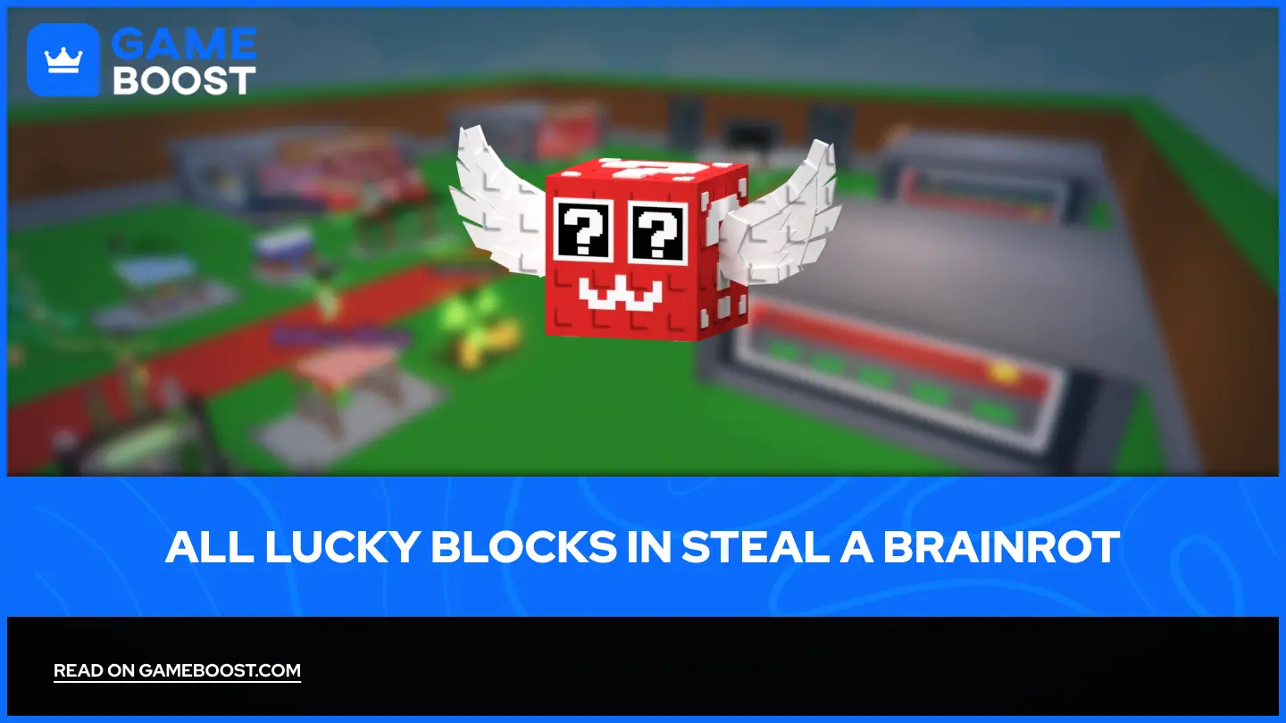 スティール・ア・ブレインロットの全てのラッキーブロック