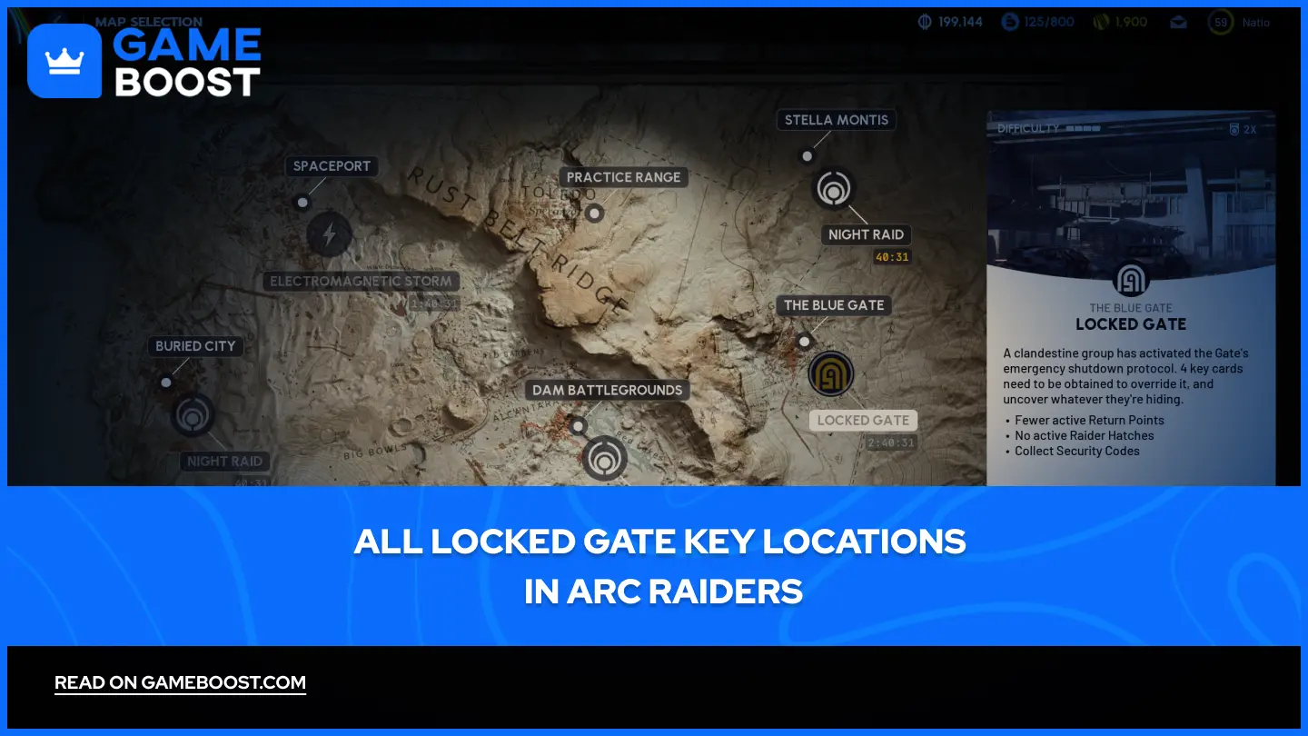Todas las ubicaciones de Llaves para Puertas Cerradas en ARC Raiders