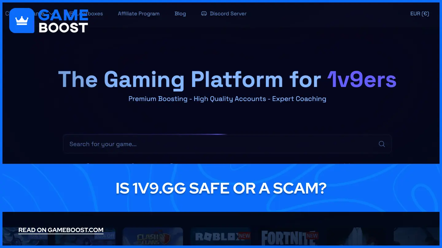Is 1v9.gg Safe or a Scam?