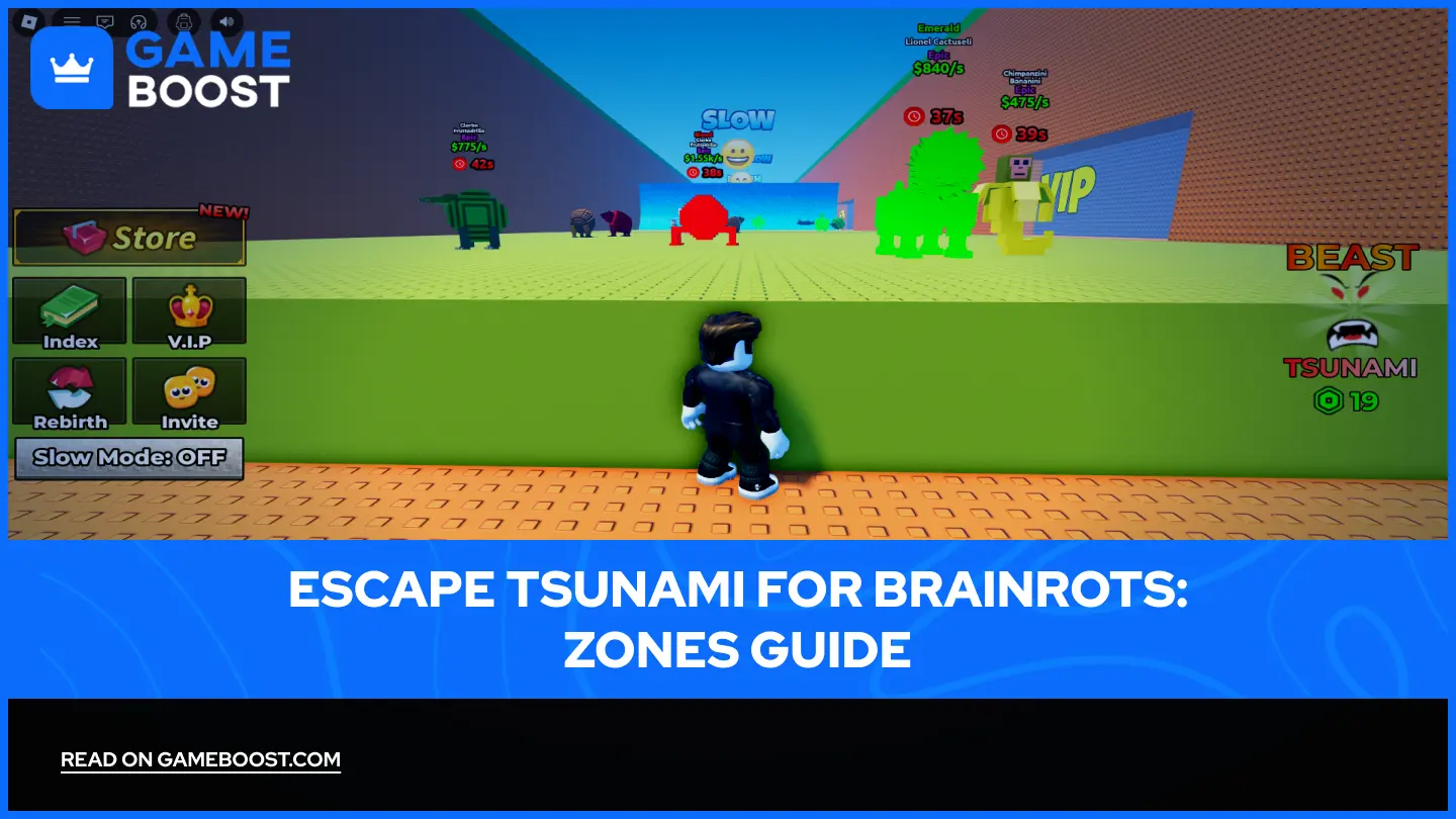 Escape Tsunami for Brainrots: Zones Guide