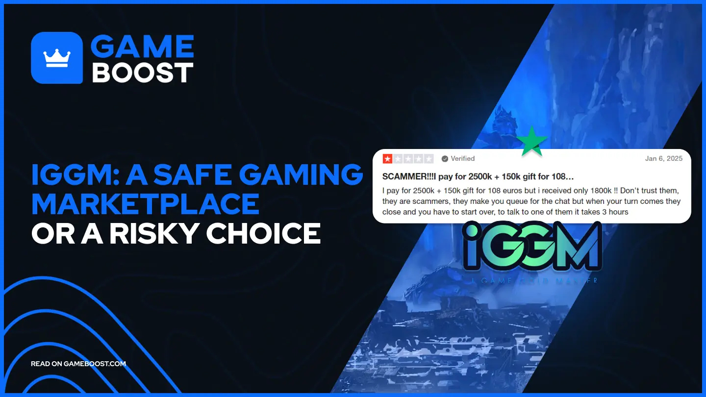 IGGM: A Safe Gaming Marketplace or a Risky Choice