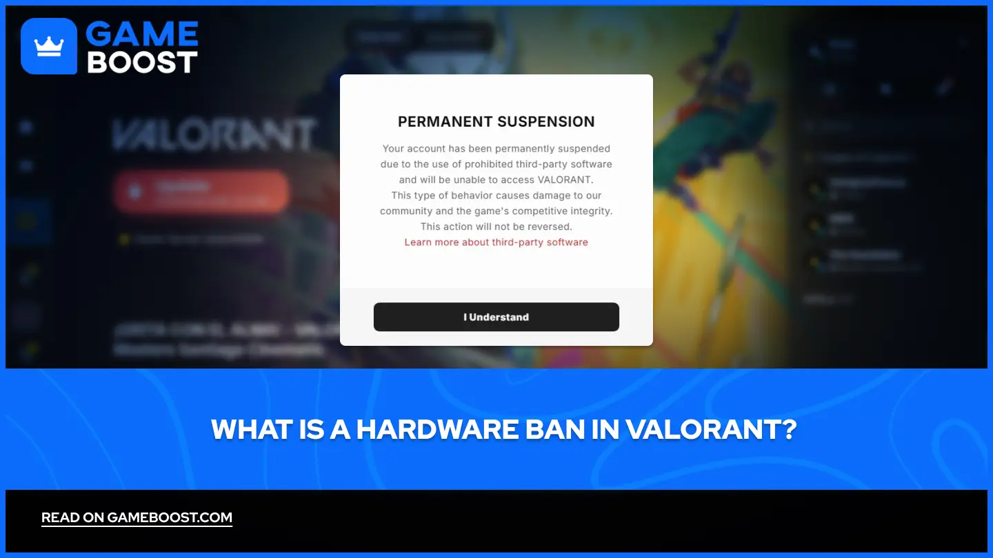¿Qué es un Hardware Ban en Valorant?