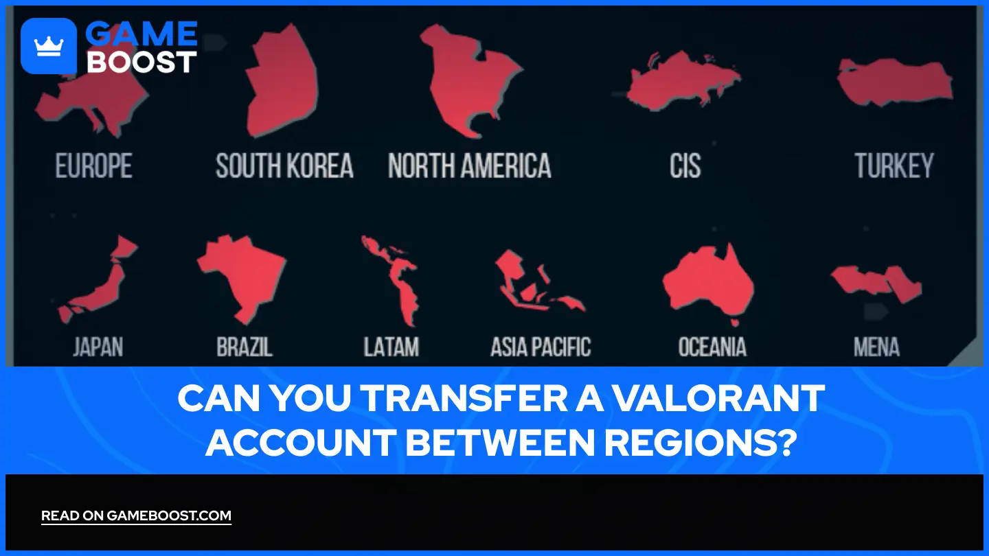 ¿Se Puede Transferir Una Cuenta de Valorant Entre Regiones?