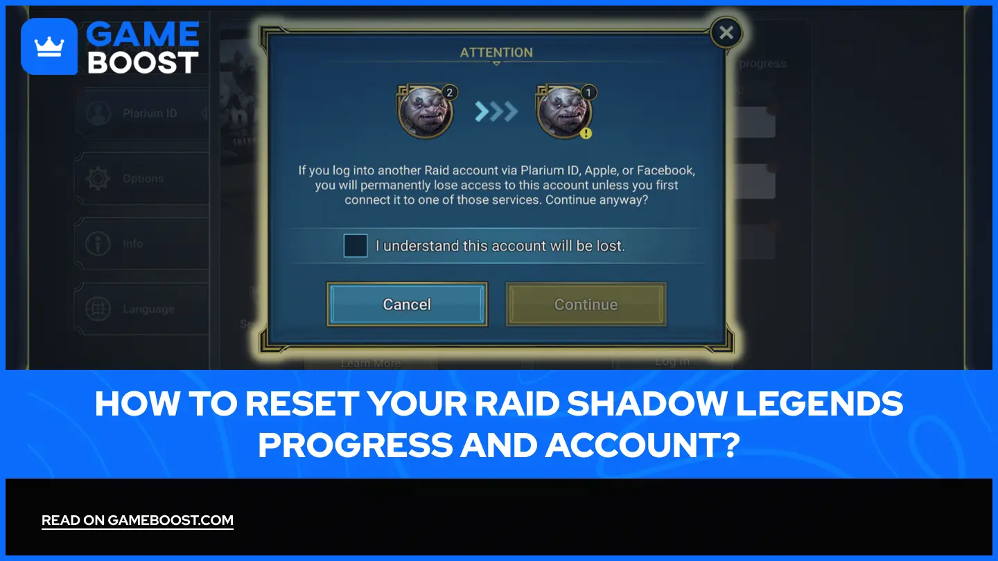 How to Reset your Raid Shadow Legends Progress and Account?