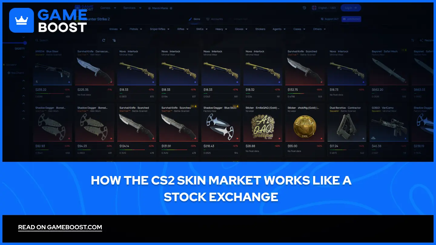 How the CS2 Skin Market Works Like a Stock Exchange