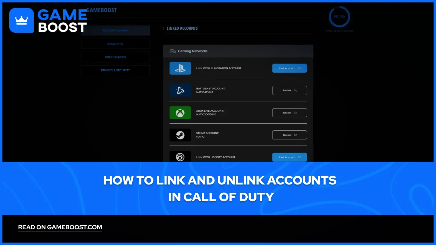 Cómo Vincular y Desvincular Cuentas en Call of Duty