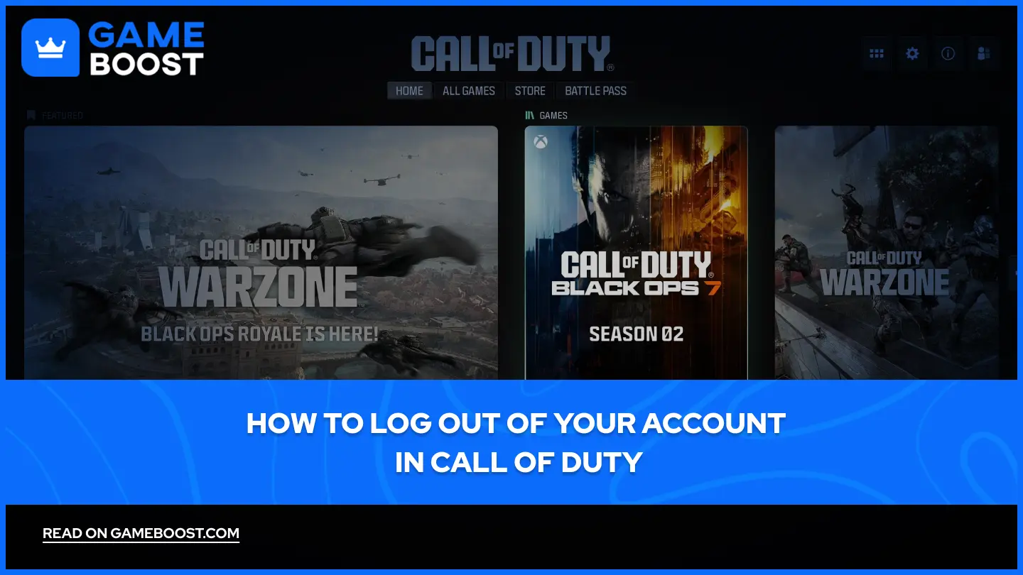 Cómo cerrar sesión de tu cuenta en Call of Duty