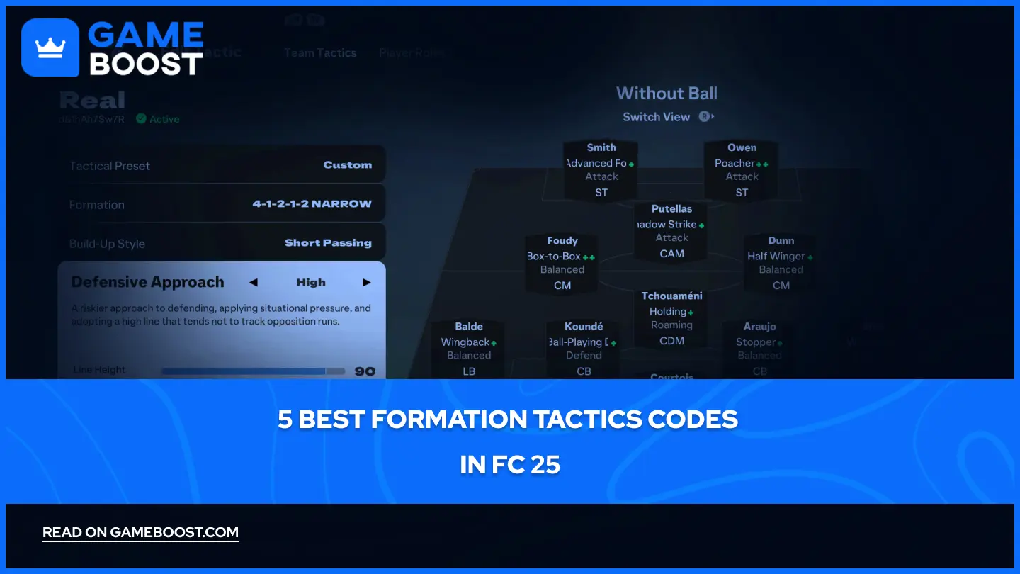 5 Beste Formation Tactics Codes in FC 25