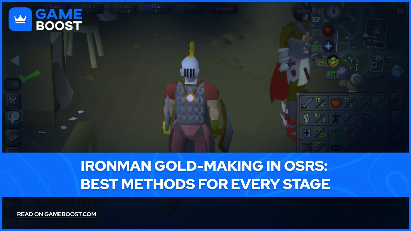 Ironman Gold-Making in OSRS: Best Methods for Every Stage