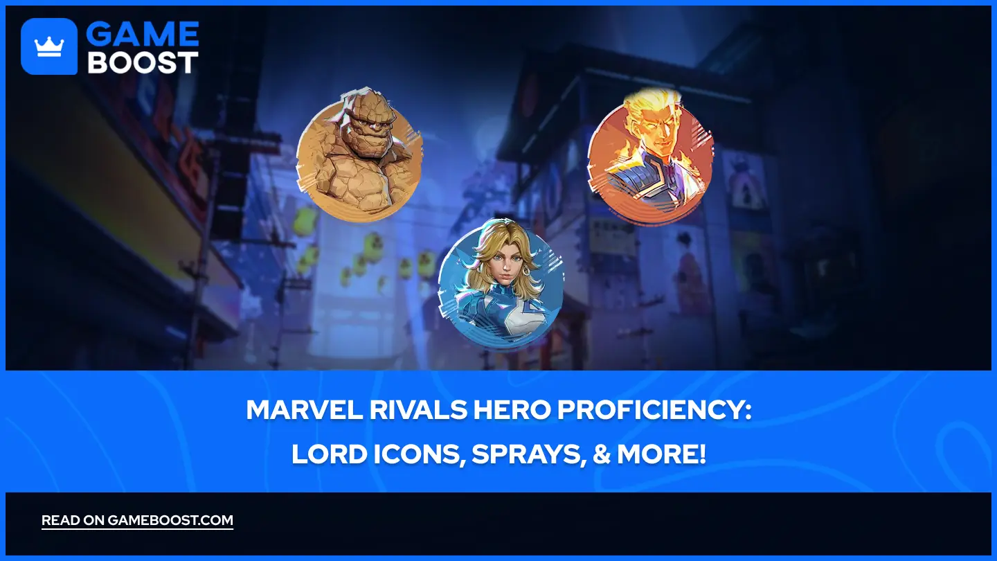 Marvel Rivals Hero Proficiency: Lord Icons, Sprays, & More!