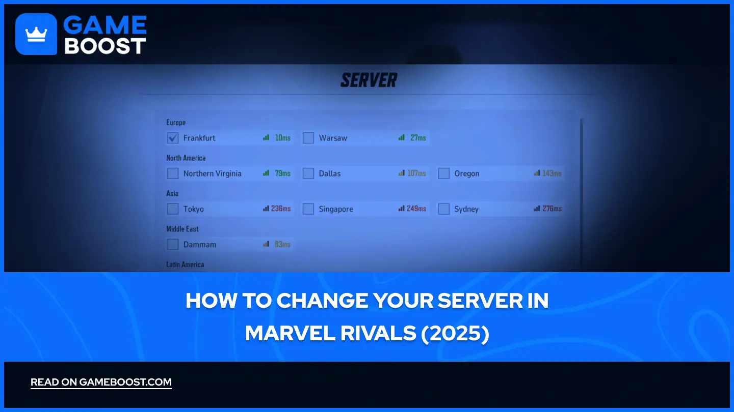 Marvel Rivals Server Browser How to Change Your Server in Marvel Rivals (2025)