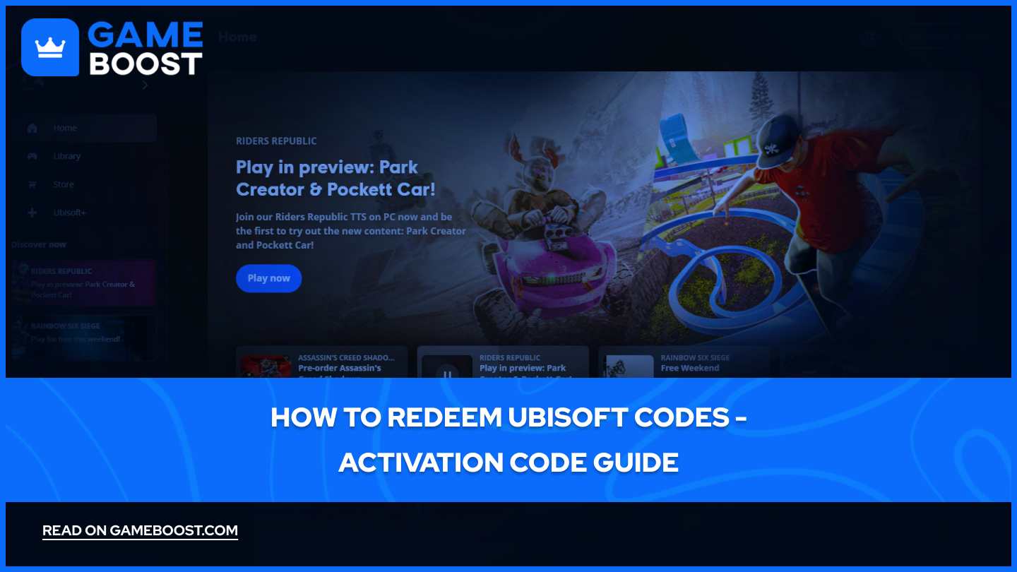 How to Redeem Ubisoft Codes | Activation Code Guide