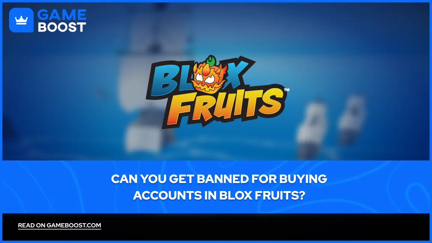 ¿Puedes recibir un baneo por comprar cuentas en Blox Fruits?