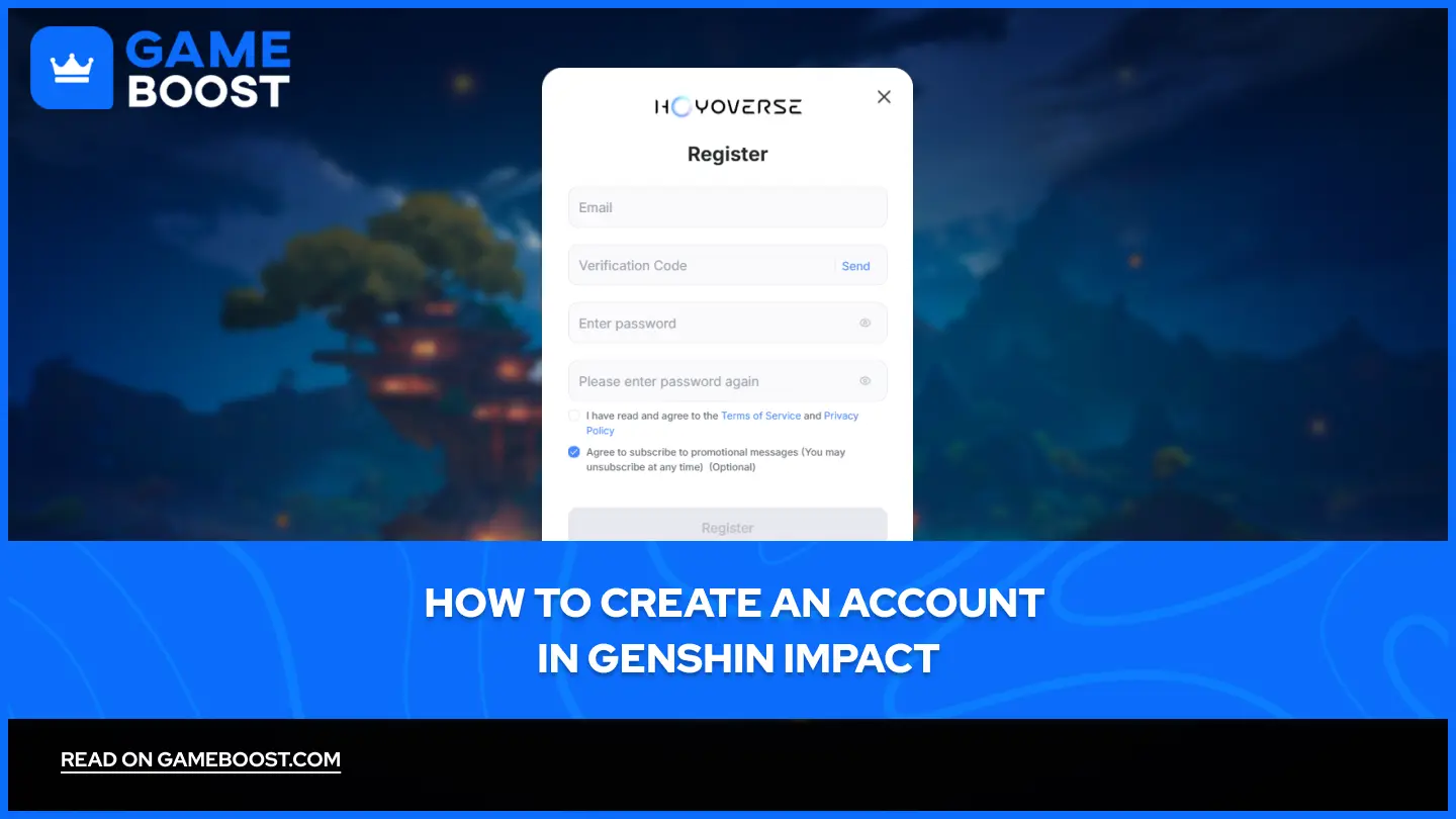 Cómo Crear una Cuenta en Genshin Impact