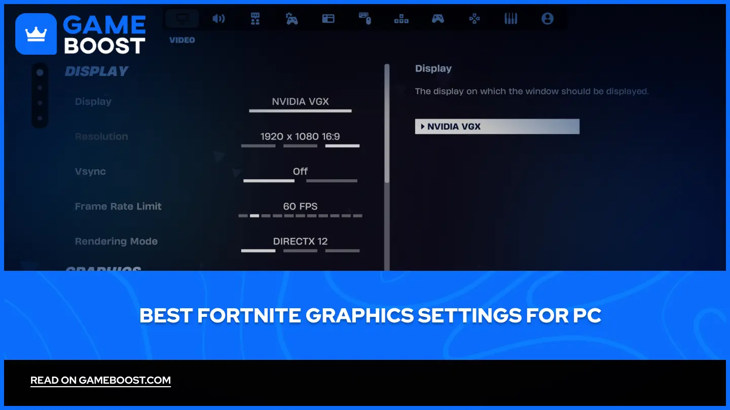 Mejores Configuraciones de Gráficos para Fortnite en PC (2026)