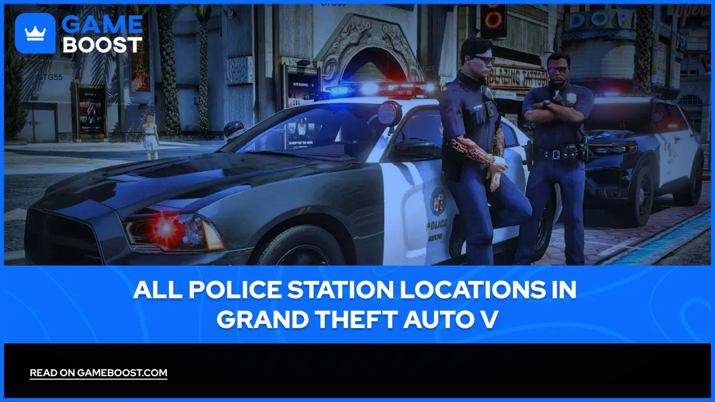 All Police Station Locations in Grand Theft Auto V
