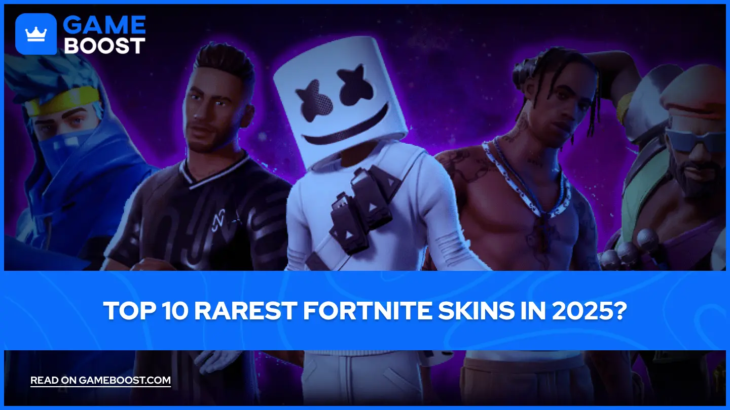 Top 10 Rarest Fortnite Skins in 2025