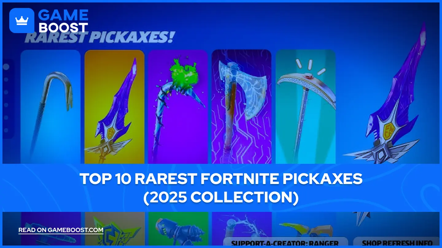 Top 10 Rarest Fortnite Pickaxes (2025 Collection)