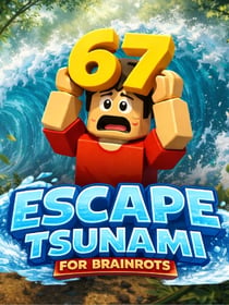 Escape Tsunami For Brainrots Art