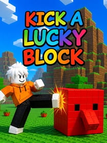 Kick a Lucky Block Art