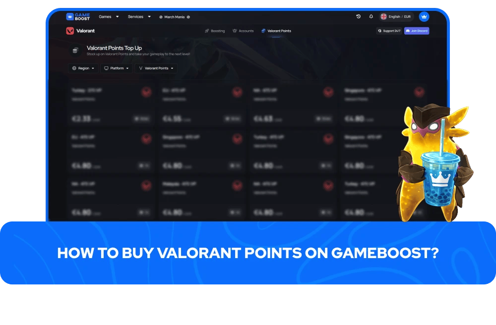 Wie kaufe ich Valorant-Punkte auf GameBoost