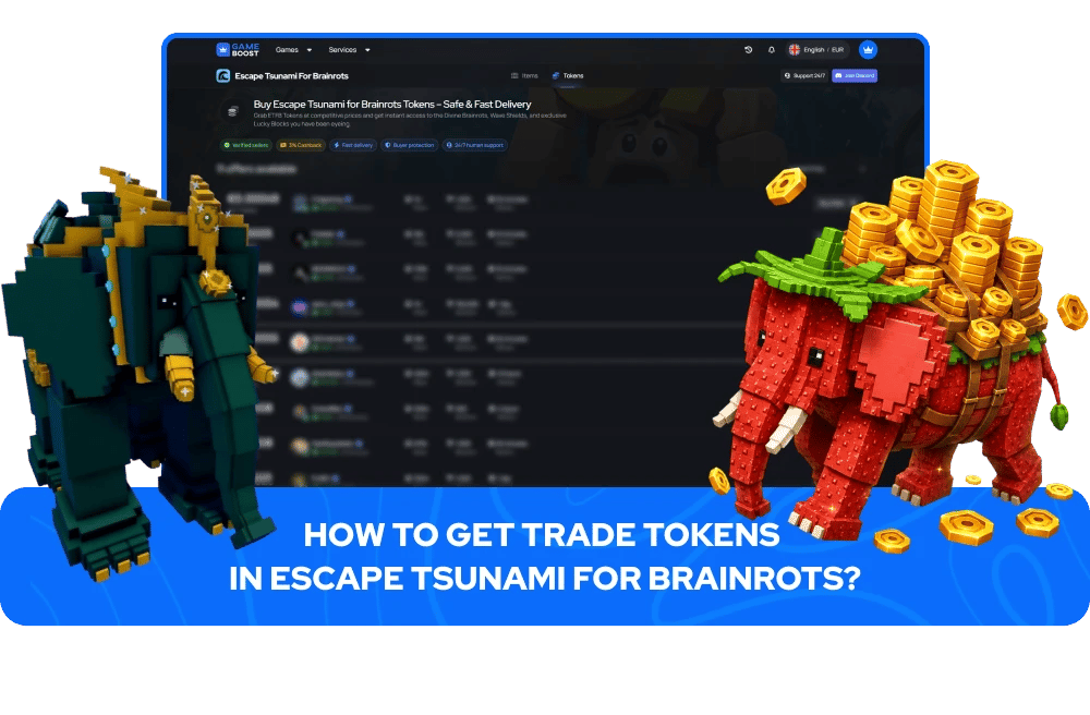Cómo Obtener Tokens de Comercio en Escape Tsunami para Brainrots
