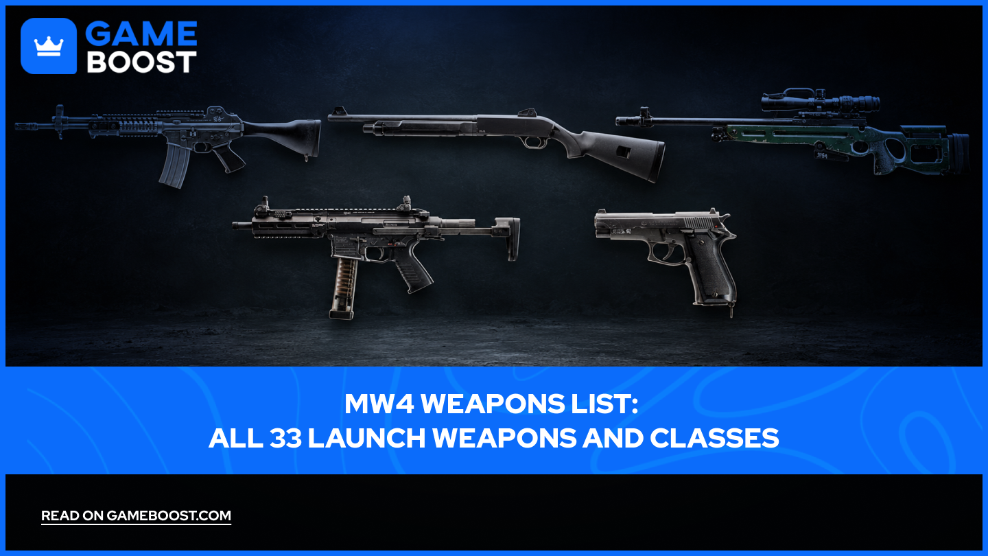 MW4 Weapons List: All 33 Launch Weapons and Classes