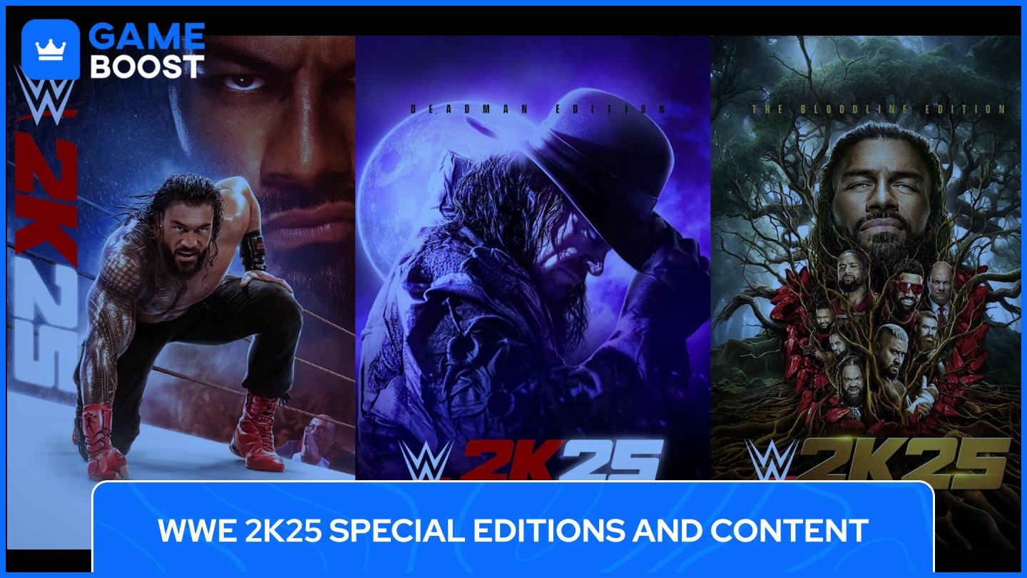 специальные издания wwe 2k25
