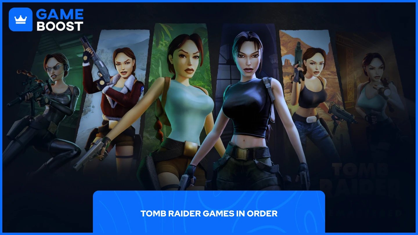 a picture of Tomb Raider remastered collection I - VI