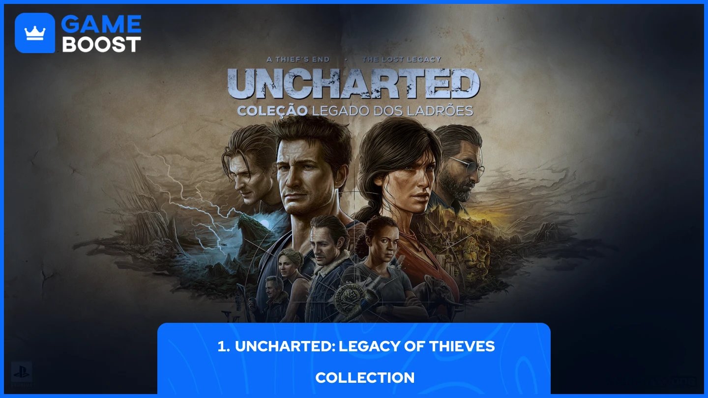Натан Дрейк и Хлоя Фрейзер из Uncharted