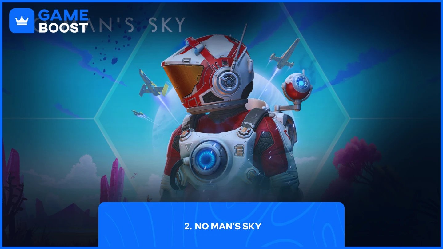 a picture of no man's sky player