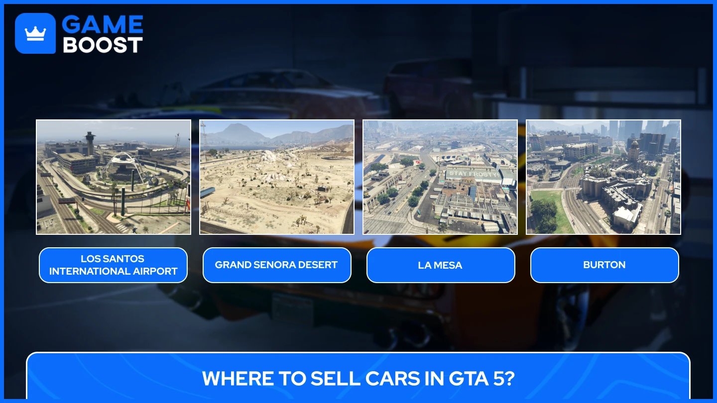missä myydä autoja gta 5