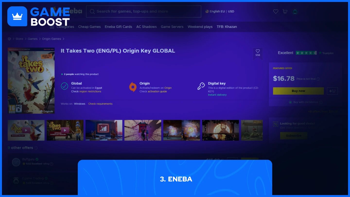 eneba it takes two pagina prodotto